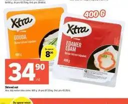 Coop Extra Skivad ost erbjuda