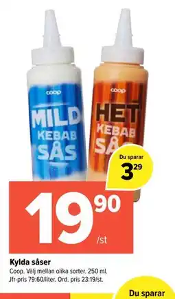 Coop Extra Kylda såser erbjuda
