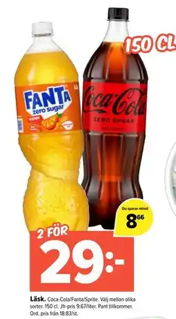 Coop Extra Läsk erbjuda