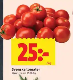 ICA Supermarket SVENSKA TOMATER erbjuda