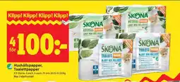 ICA Supermarket Hushållspapper, Toalettpapper erbjuda