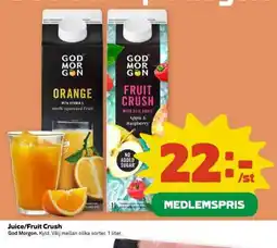 Coop Juice/fruit crush erbjuda