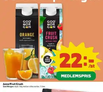 Juice/fruit crush