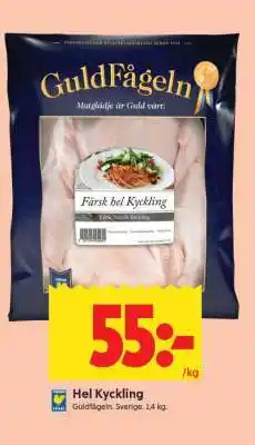 ICA Supermarket Hel kyckling erbjuda