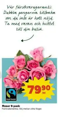Coop ROSOR 9-PACK erbjuda