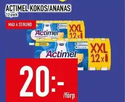 Matdax Actimel Kokos/Ananas erbjuda
