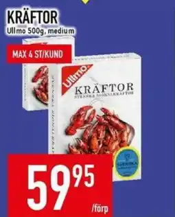 Matdax Kräftor erbjuda