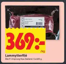 ICA Supermarket Lammytterfilé erbjuda