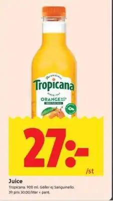 ICA Supermarket JUICE erbjuda