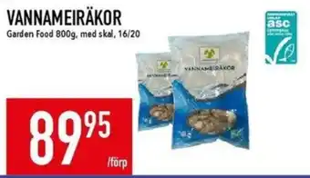 Matdax Vannameiräkor erbjuda
