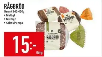 Matdax Garant Rågbröd erbjuda