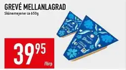 Matdax Skånemejerier Grevé mellanlagrad erbjuda
