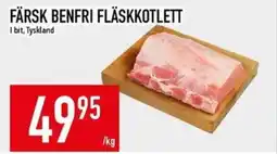 Matdax Färsk benfri fläskkotlett erbjuda