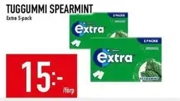 Matdax Extra Tuggummi spearmint erbjuda