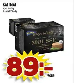 Matdax Mjau Kattmat erbjuda