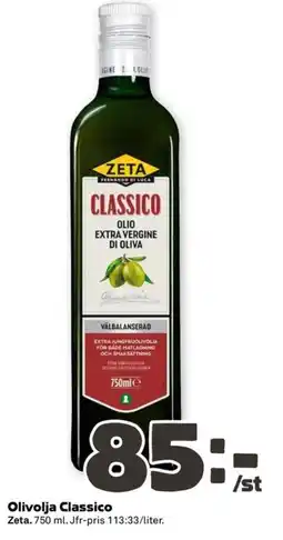 Coop Konsum Zeta Olivolja Classico erbjuda