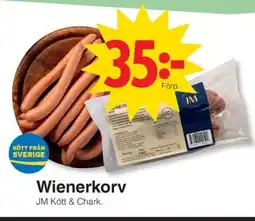 Matöppet Wienerkorv erbjuda