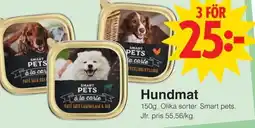 Matöppet Smart Pets Hundmat erbjuda