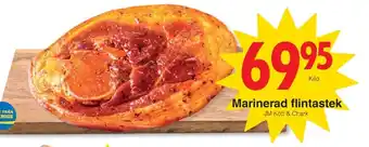 Marinerad flintastek