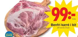 Matöppet Benfri karré i bit erbjuda