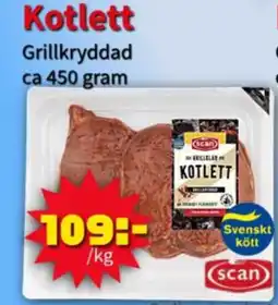 Extra Mjällby Stormarknad Kotlett erbjuda
