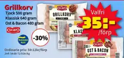 Extra Mjällby Stormarknad Grillkorv erbjuda