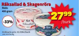 Extra Mjällby Stormarknad Redo Räksallad & Skagenröra erbjuda