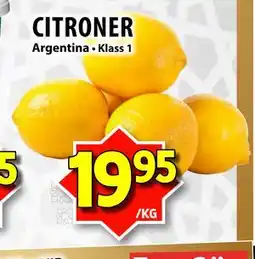 Matvärlden Tensta CITRONER erbjuda