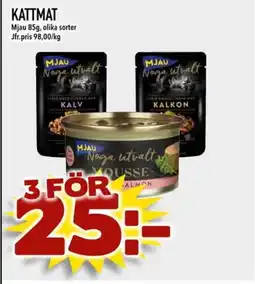 Din Mat Kattmat erbjuda