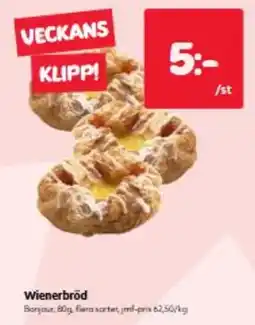 Hemköp Wienerbröd erbjuda