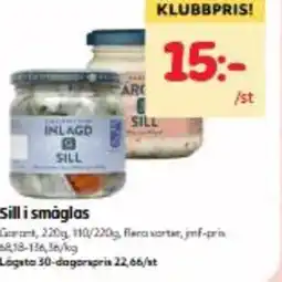 Hemköp Sill i smȧglas erbjuda