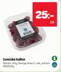 Hemköp Svenska hallon erbjuda