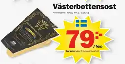 Pekås Västerbottensost erbjuda
