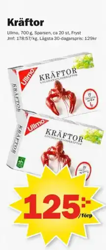 Pekås Kräftor erbjuda