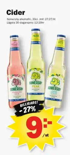 Pekås Cider erbjuda