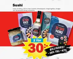Pekås Sushi erbjuda