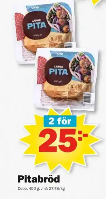 Pekås Pitabröd erbjuda