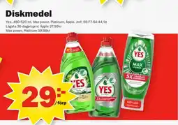Pekås Diskmedel erbjuda
