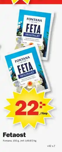 Pekås Fetaost erbjuda