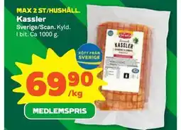 Stora Coop Kassler, Medlemspris erbjuda