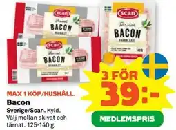Stora Coop Bacon, Medlemspris erbjuda