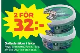 Stora Coop Salladsräkor i lake erbjuda