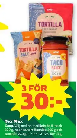 Stora Coop Tex Mex erbjuda