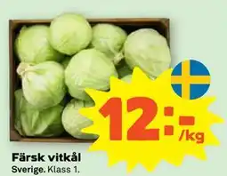 Stora Coop Färsk vitkål erbjuda