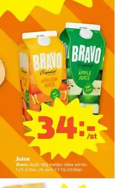 Stora Coop Juice erbjuda