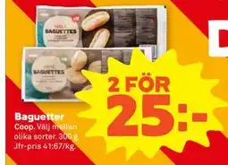 Stora Coop Baguetter erbjuda