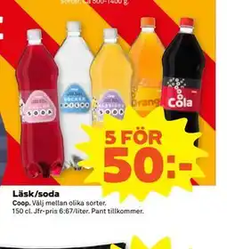 Stora Coop Läsk/soda erbjuda