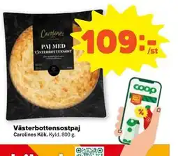 Stora Coop Västerbottensostpaj erbjuda