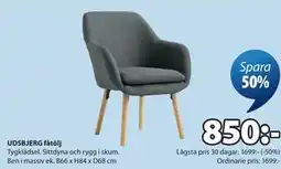 JYSK UDSBJERG fåtölj erbjuda