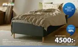 JYSK KVENNA resårbotten + VOLA bäddmadrass erbjuda